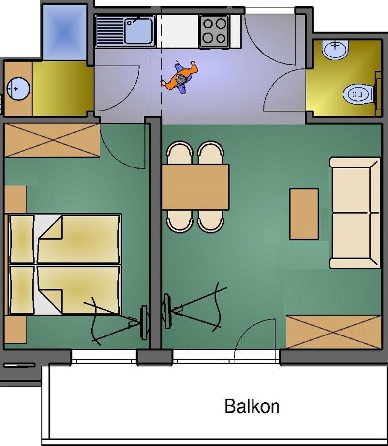 Chasa Sulai Appartements Самнаун Екстериор снимка